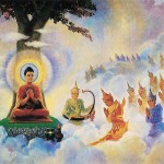 Buddha teaching Buddha teaching
